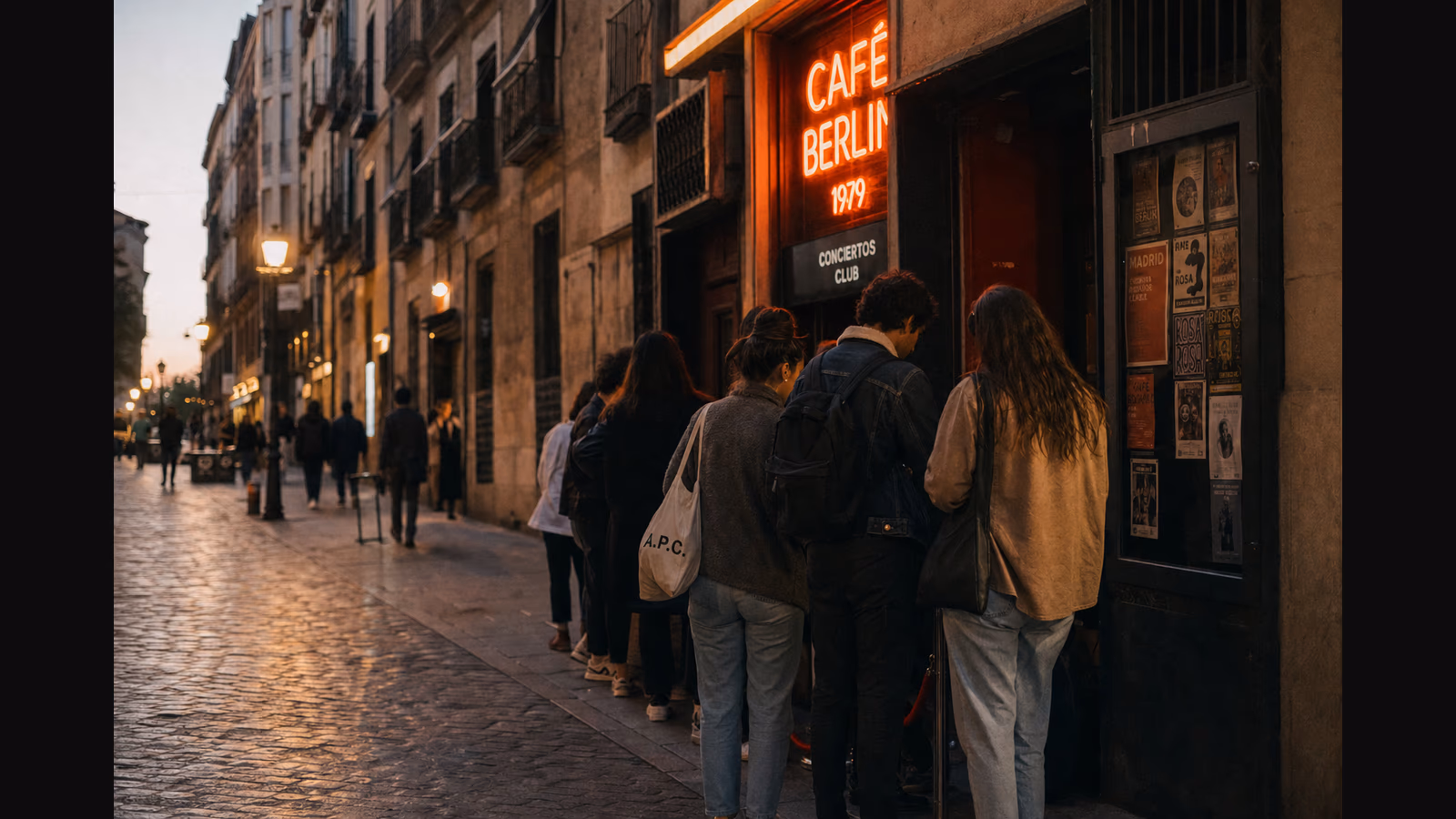 Celebración del Día de la Música en Matadero Madrid con público y escenario iluminado